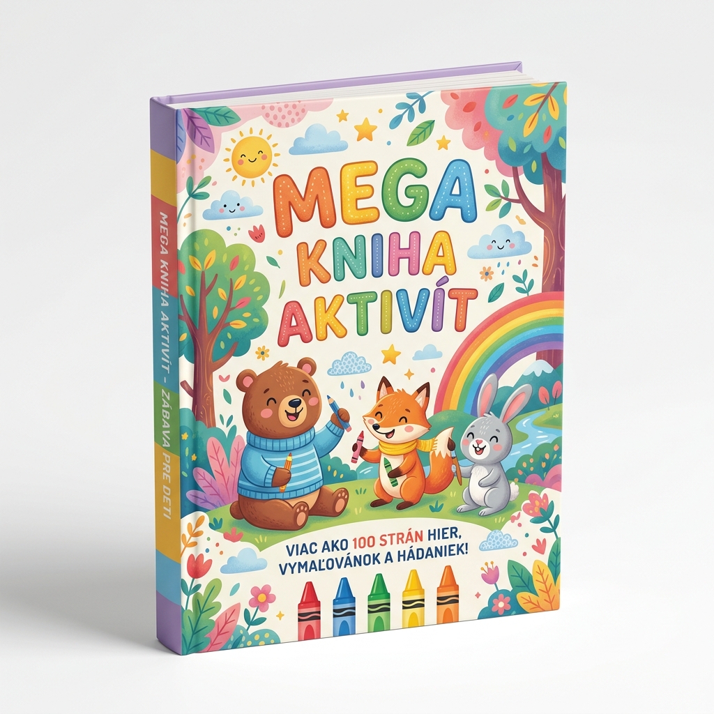 Obal knihy Mega Kniha Prázdninovej Zábavy